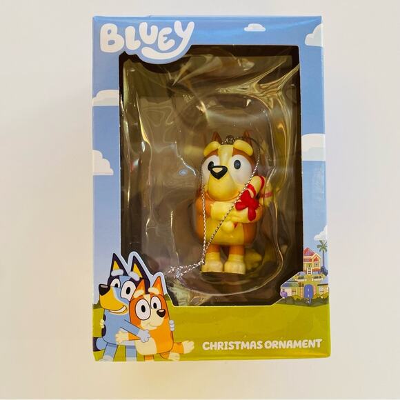 Bluey | Bingo Holding Candy Cane Christmas Ornament NIB - Picture 1 of 8